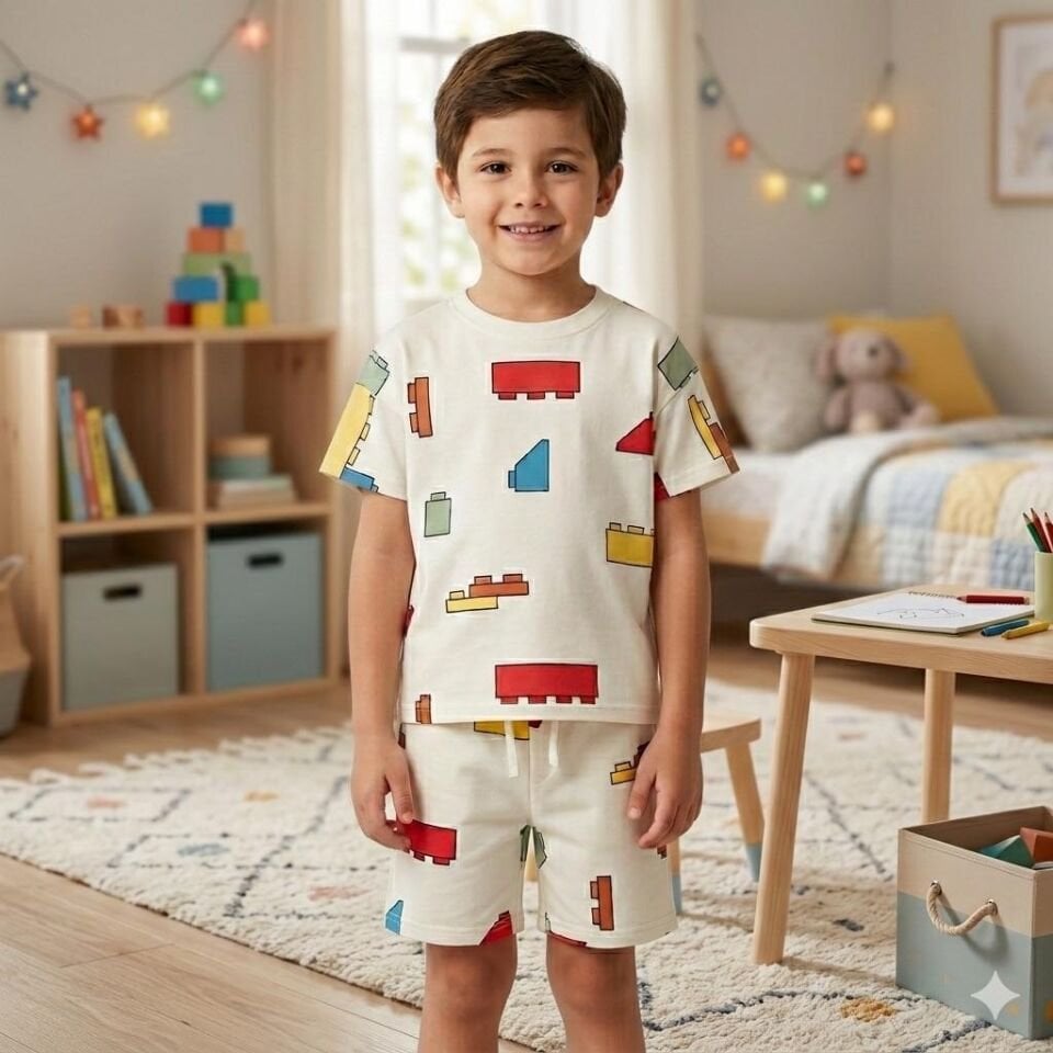 Lego Model Şortlu Takım