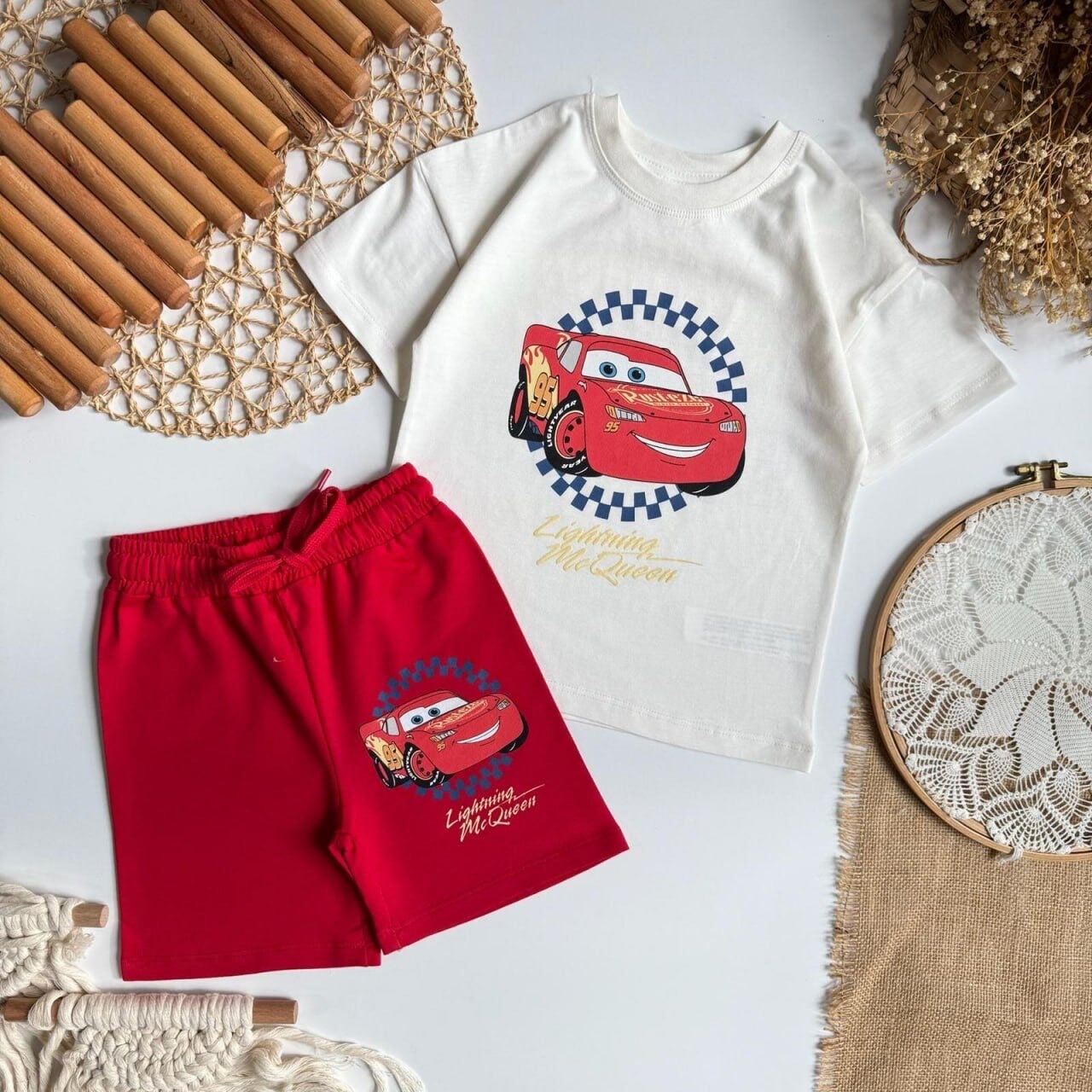 Mcqueen Şortlu Takım