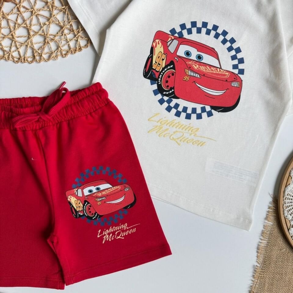 Mcqueen Şortlu Takım