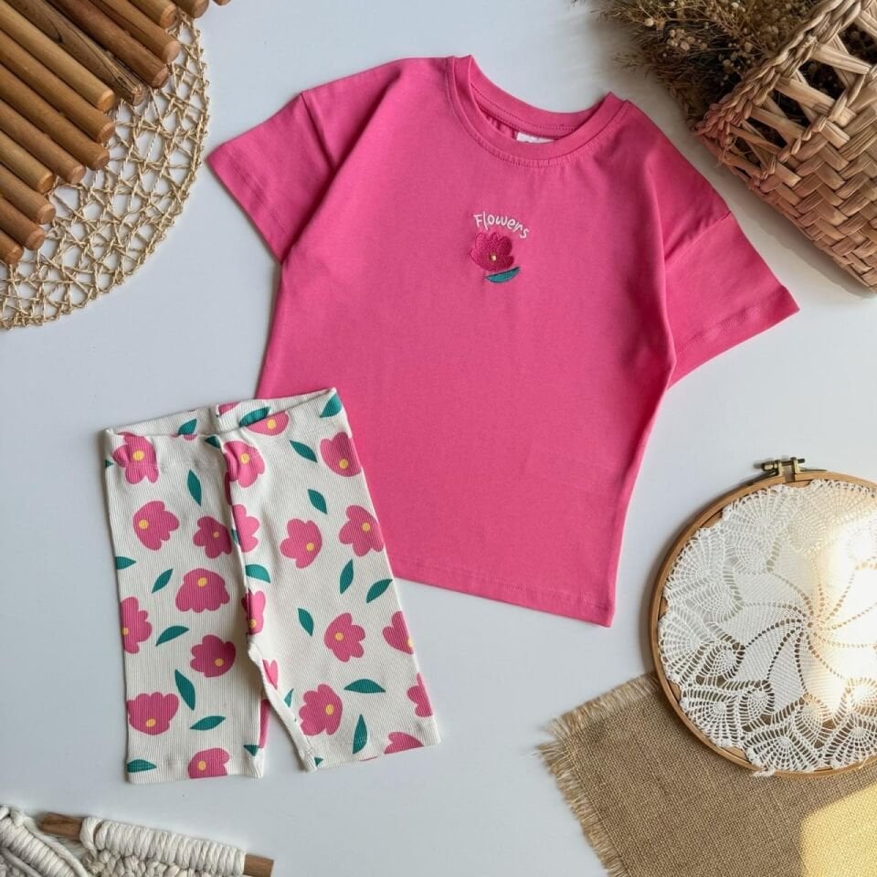Flovers Takım Kısa Taytlı