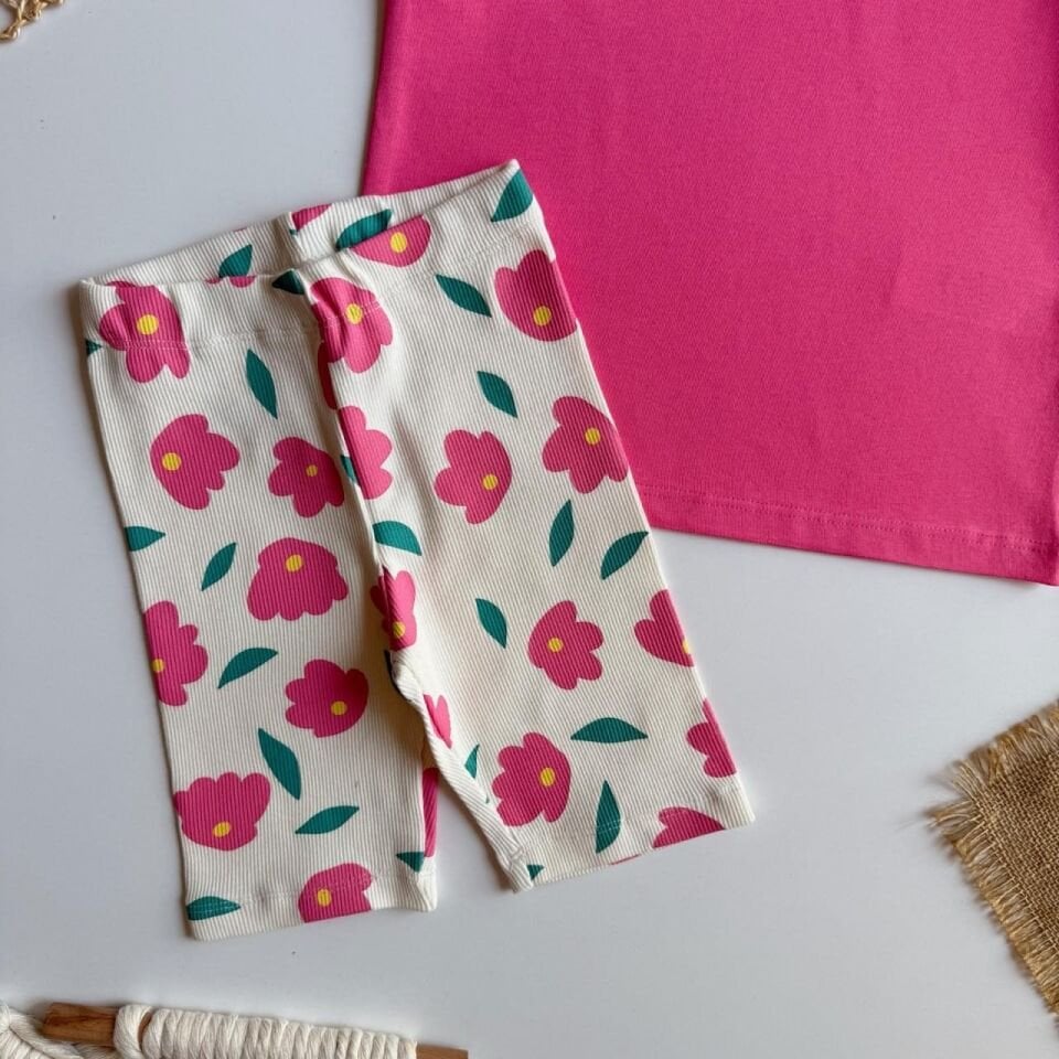 Flovers Takım Kısa Taytlı