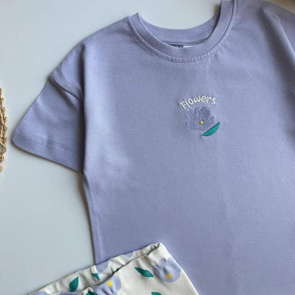 Flovers Takım Kısa Taytlı  Kaşkorse