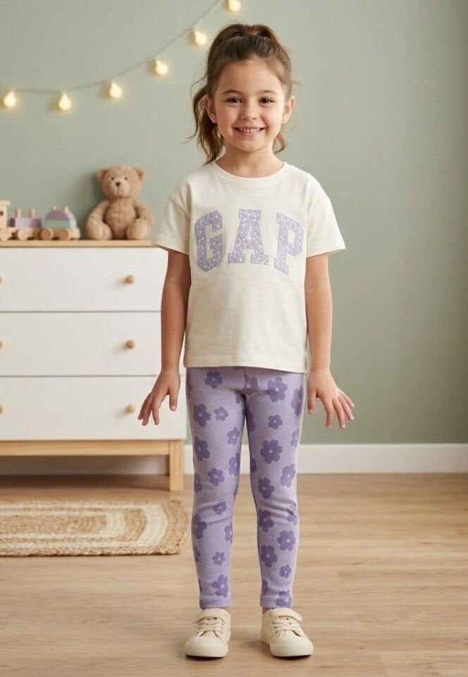 GAP Çiçek Desenli Takım