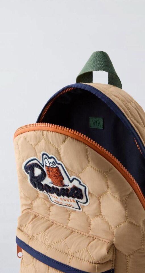 Snoopy Desenli Kapitone Sırt Çantası