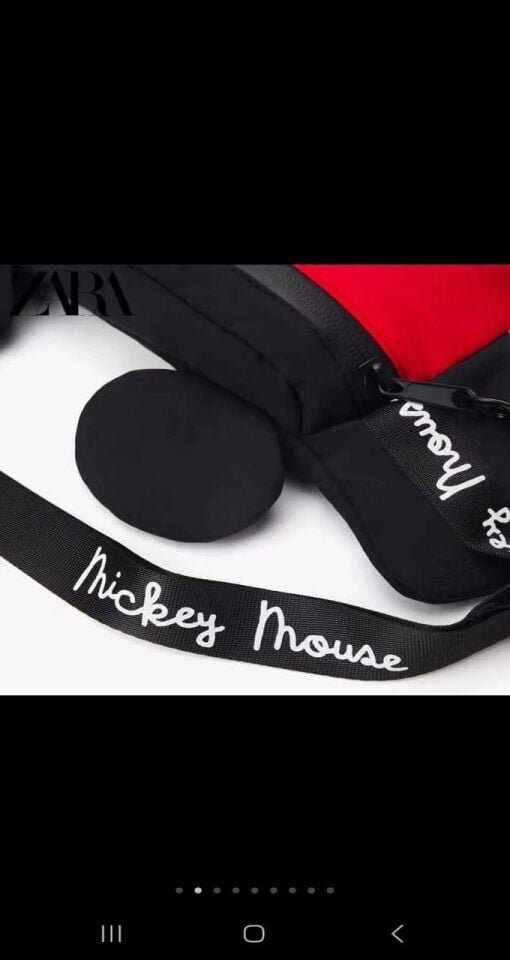 Yeni Sezon Mickey Mouse Bel Çanta