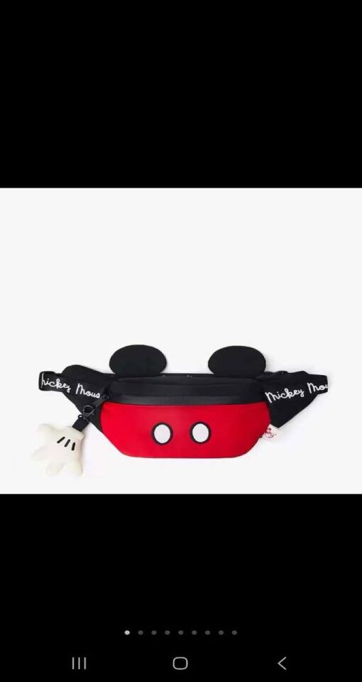 Yeni Sezon Mickey Mouse Bel Çanta