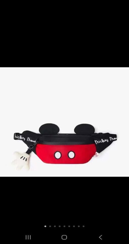 Yeni Sezon Mickey Mouse Bel Çanta