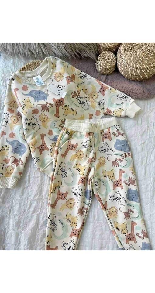 Animals Takım Üç İplik Pamuklu