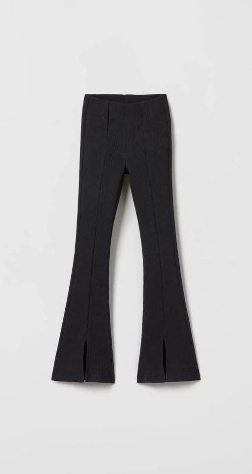 Önden Yırtmaçlı Tayt Modal Kumaş