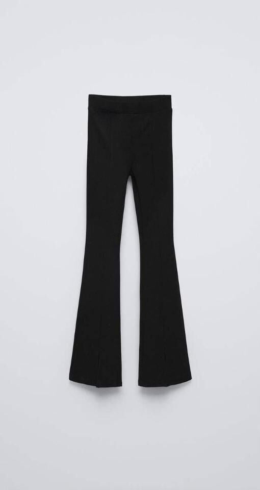 Önden Yırtmaçlı Tayt Modal Kumaş