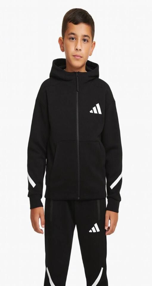 Pamuklu Fermuarlı Eşofman Takım