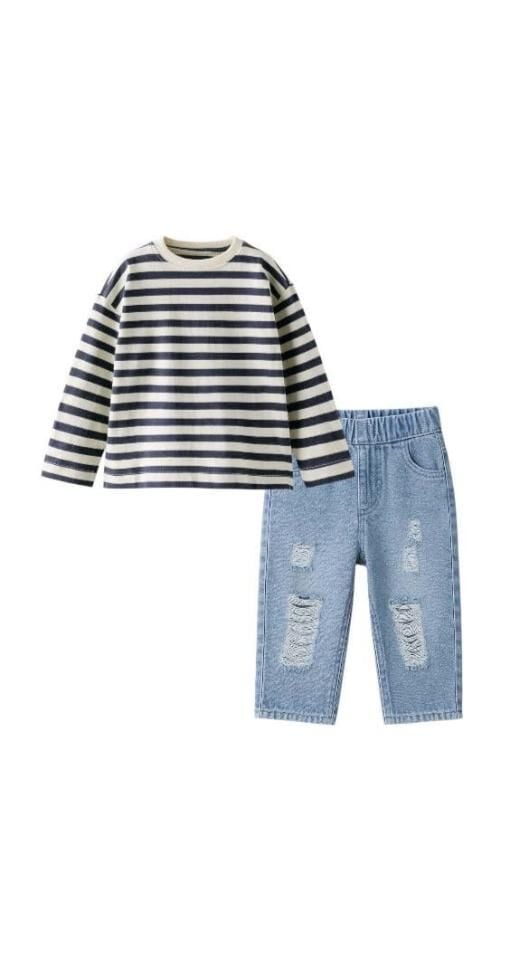 Laciel Yırtık Jean