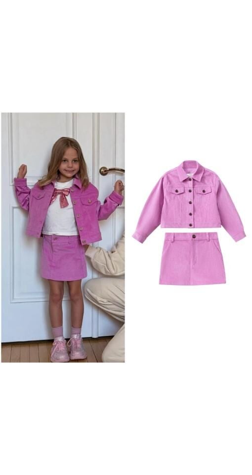 Laciel Kadife Dokulu İkili Takım