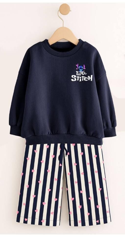 Lilo Stich Üç İplik Pamuklu Takım