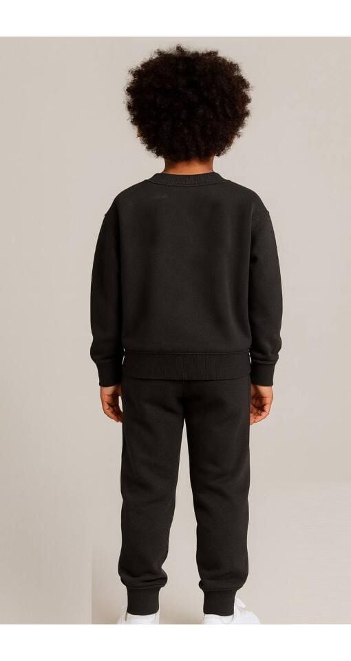 Acapella Yazı Baskılı Üç İplik Pamuklu Cepli Takım